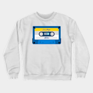 Like a Prayer Classic Blue Cassette Crewneck Sweatshirt